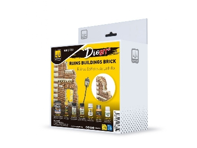 A.Mig-7831 Dio Set : Ruins Buildings Brick - image 1