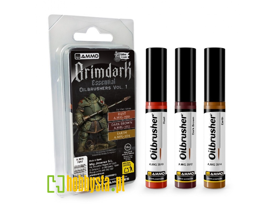 A.Mig-7997 Grimdark Essential Oilbrushers Volume 1 - image 1