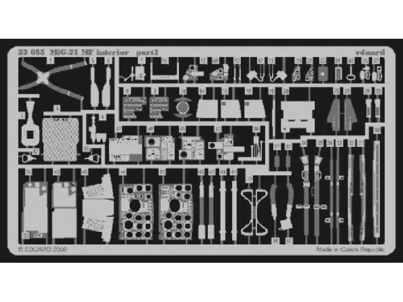 MiG-21MF interior 1/32 - Trumpeter - image 1