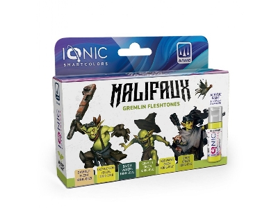 Ionic-0460 Set Malifaux Gremlin Fleshtones - image 1