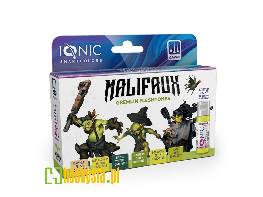 Ionic-0460 Set Malifaux Gremlin Fleshtones - image 1