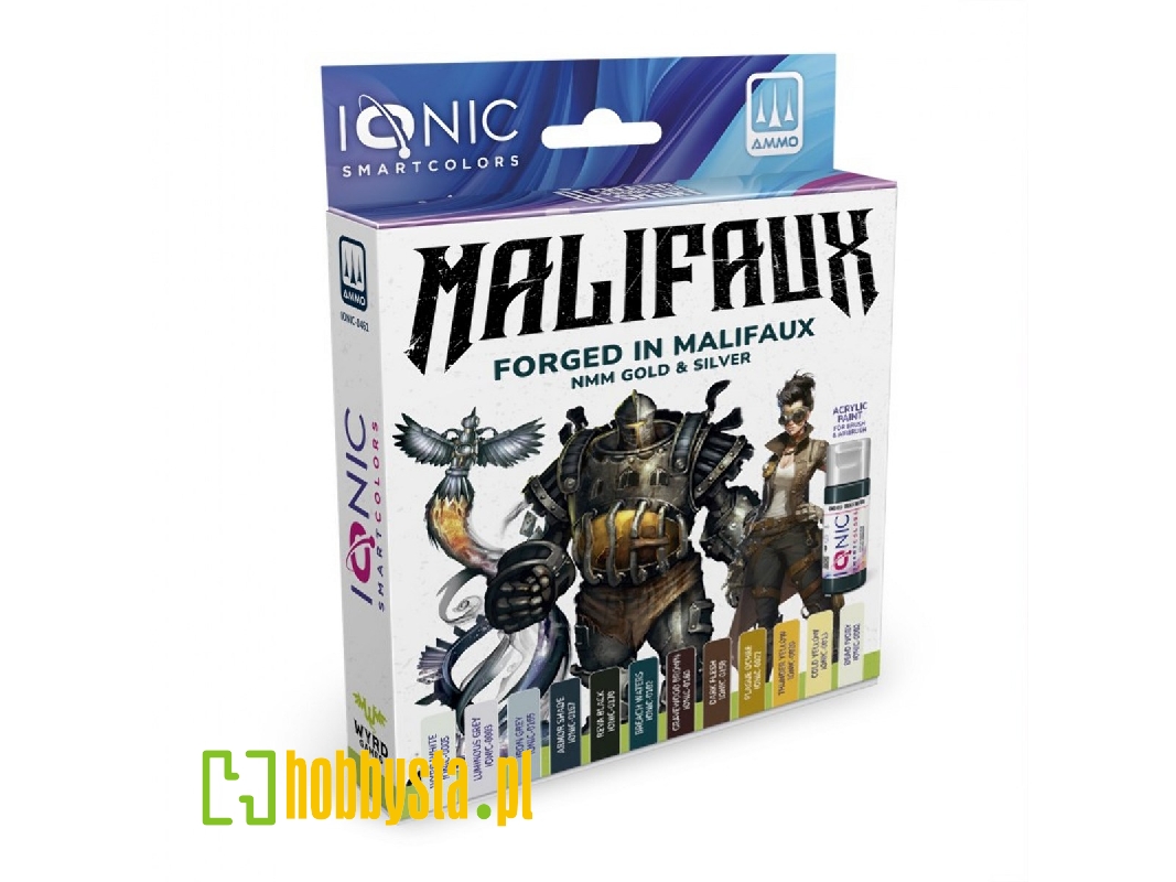 Ionic-0461 Set Malifaux Forged In Malifaux Nmm Gold - image 1