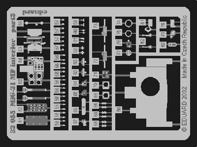 MiG-21MF interior 1/32 - Trumpeter - image 3