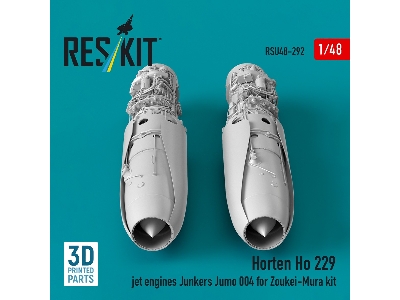 Horten Ho 229 - Jet Engines Junkers Jumo 004 (For Zoukei Mura Kits / 3d-printed) - image 3