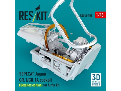 Sepecat Jaguar Gr.1 / Gr.1 A - Cockpit / Detailed Edition (For Airfix Kits / 3d-printed) - image 3