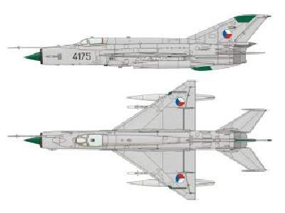  MiG-21MFN 1/144 - fighters - image 1