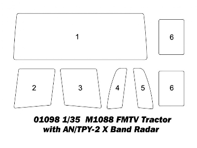 M1088 Fmtv Tractor With An/Tpy-2 X Band Radar - image 4