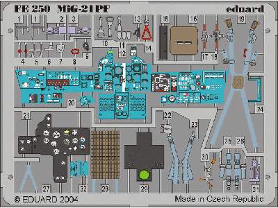 MiG-21PF 1/48 - Academy Minicraft - image 2