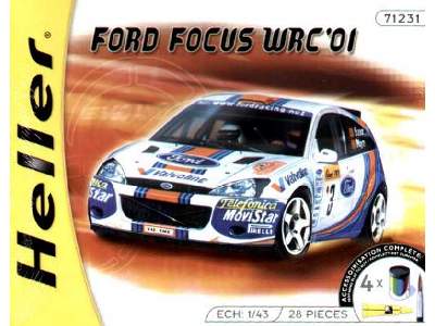 FORD FOCUS WRC '01 w/Paints and Glue - image 1