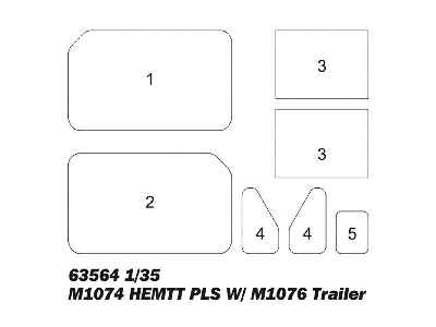 M1074 Hemtt Pls With M1076 Trailer - image 24