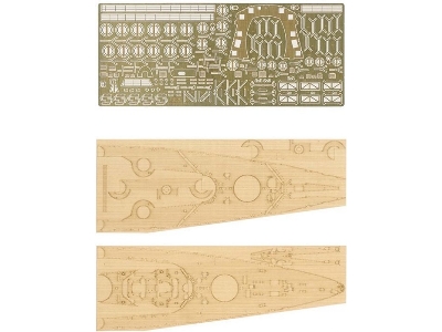Bismarck Detail set for Trumpeter  03702 1/200 - image 3