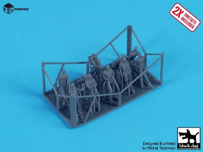Airport Ground Staff (20 Figures / 3d-printed) - image 6