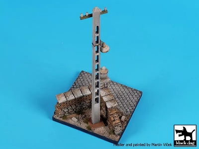 Base With Telegraph Pole (100 X 100 Mm) - image 3