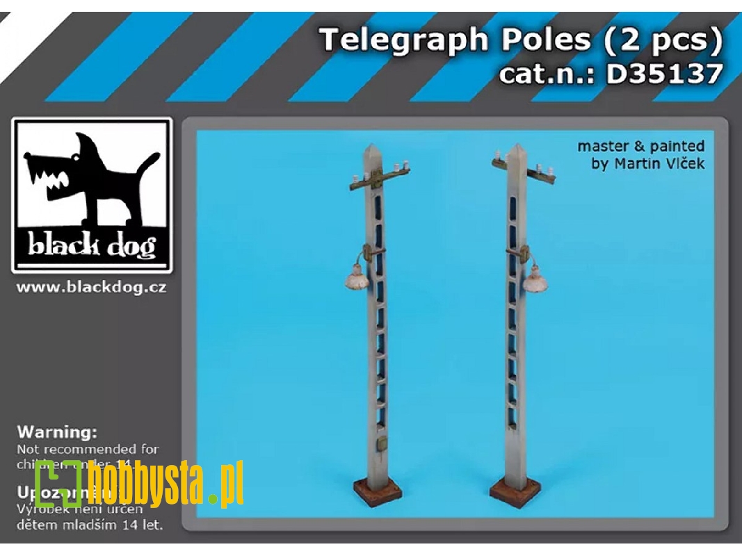 Telegraph Poles (2 Pcs) - image 1