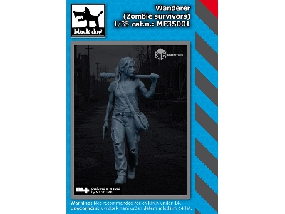 Wanderer - Zombie Survivors (1 Figure / 3d-printed) - image 1