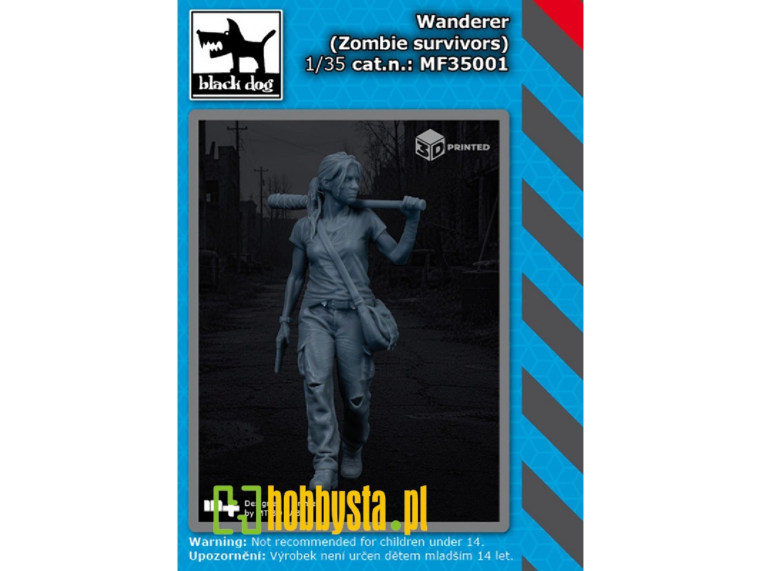 Wanderer - Zombie Survivors (1 Figure / 3d-printed) - image 1