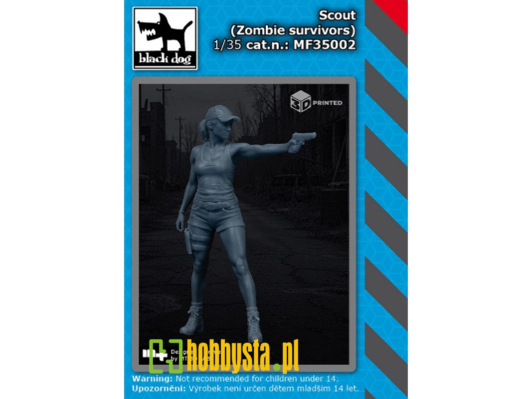 Scout - Zombie Survivors (1 Figure / 3d-printed) - image 1