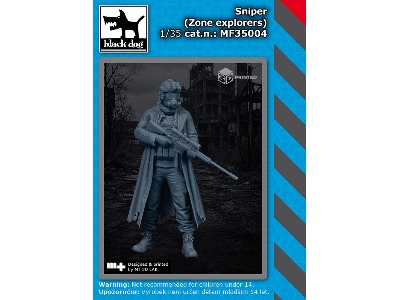 Sniper- Zone  Explorers (1 Figure / 3d-printed) - image 1