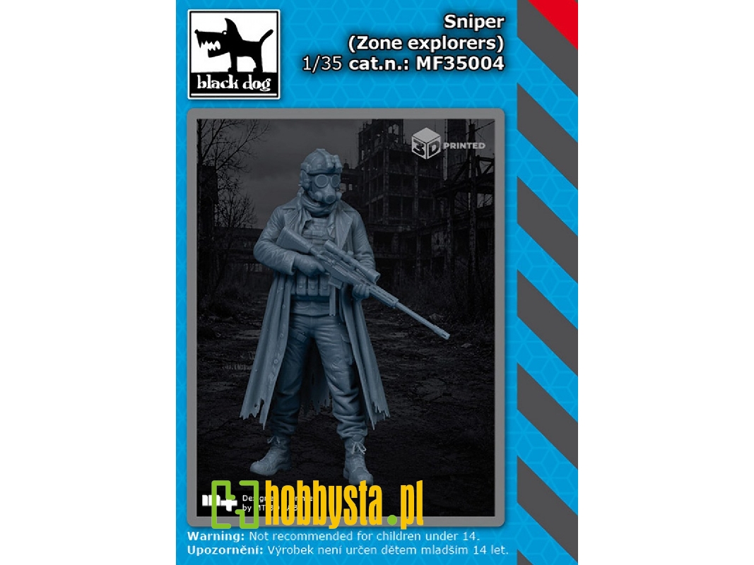 Sniper- Zone  Explorers (1 Figure / 3d-printed) - image 1