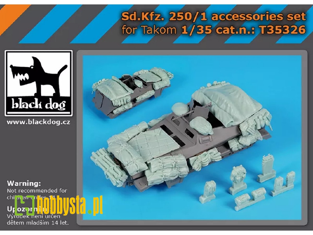 Sd.Kfz. 250/1 - Accessories Set (For Takom Kits) - image 1