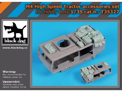 M4 High Speed Tractor - Accessories Set (For Hobby Boss Kits) - image 1
