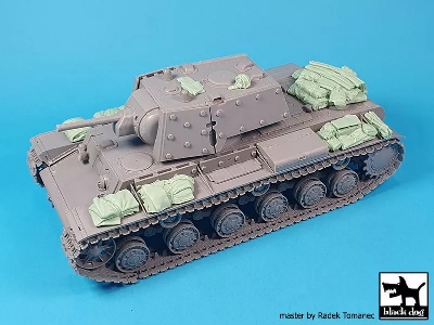 Russian Kv-1 Ehkranami - Accessories Set (For Trumpeter Kits) - image 2