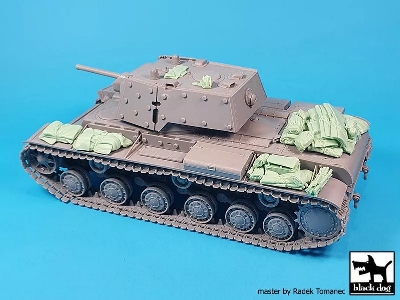 Russian Kv-1 Ehkranami - Accessories Set (For Trumpeter Kits) - image 5
