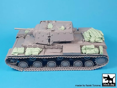 Russian Kv-1 Ehkranami - Accessories Set (For Trumpeter Kits) - image 6