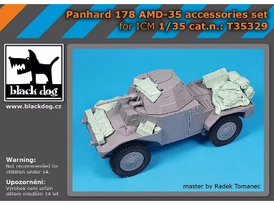 Panhard 178 Amd-35 - Accessories Set (For Icm Kits) - image 1
