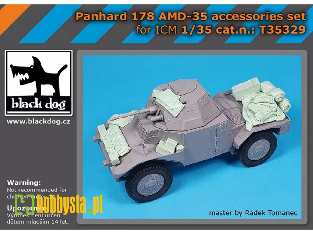Panhard 178 Amd-35 - Accessories Set (For Icm Kits) - image 1