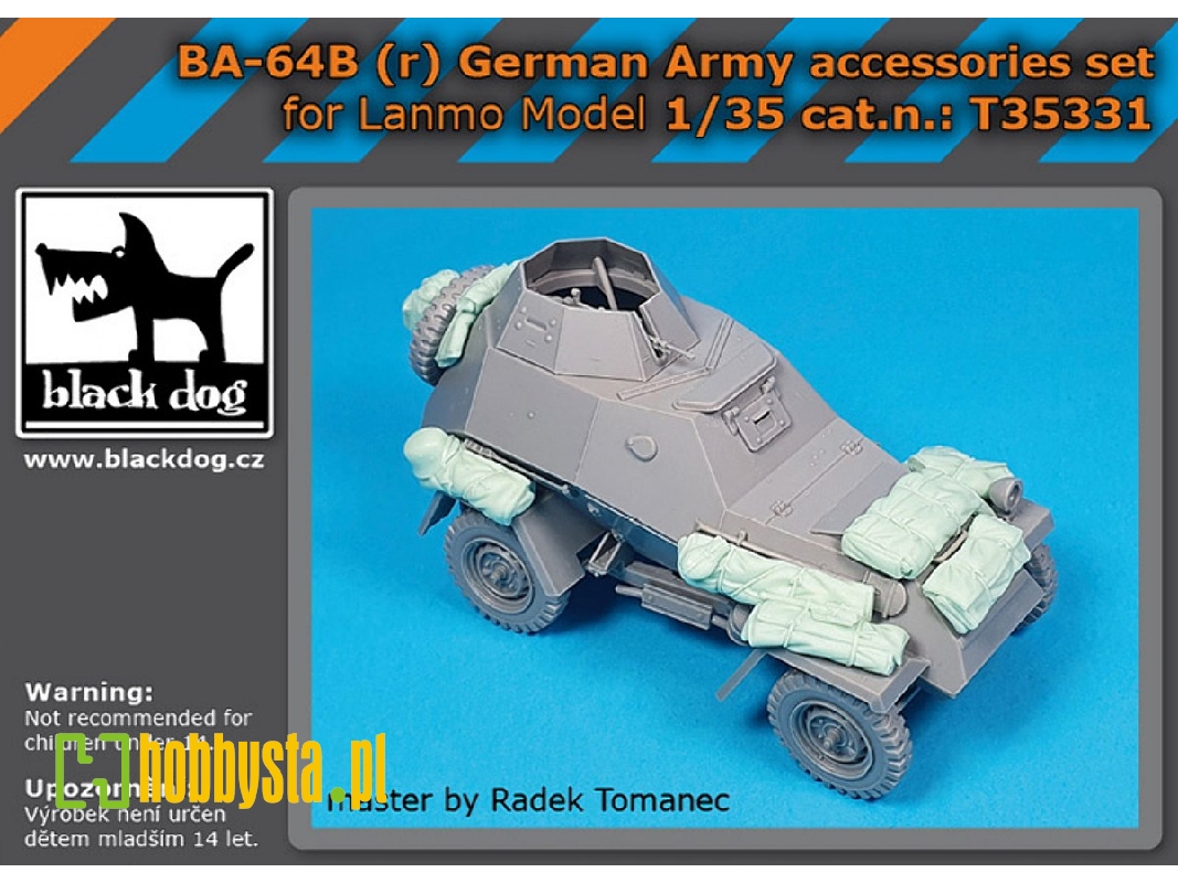 Ba-64b (R) German Army - Accessories Set (For Lanmo Models Kits) - image 1