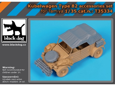 Kubelwagen Type 82 - Accessories Set (For Tamiya Kits) - image 1