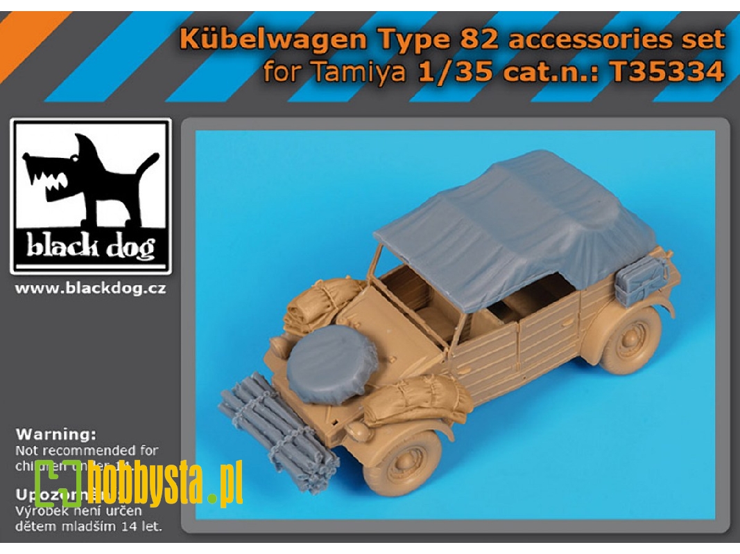 Kubelwagen Type 82 - Accessories Set (For Tamiya Kits) - image 1