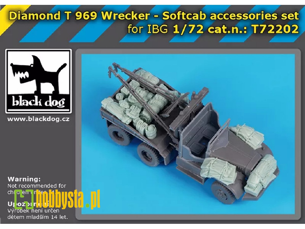 Diamond T 969 Wrecker Softcab - Accessories Set (For Ibg Kits) - image 1