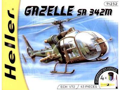 GAZELLE SA 342 M w/Paints and Glue - image 1