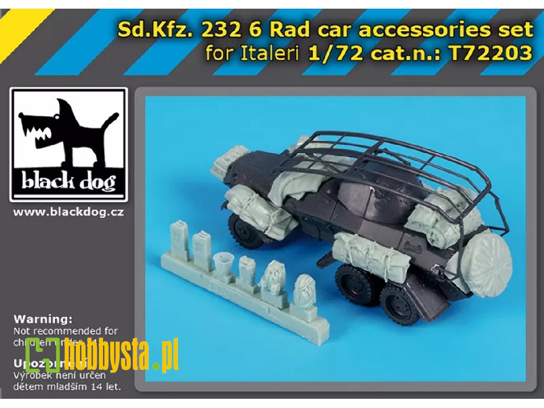 Sd.Kfz. 232 (6 Rad)- Accessories Set (For Italeri Kits) - image 1