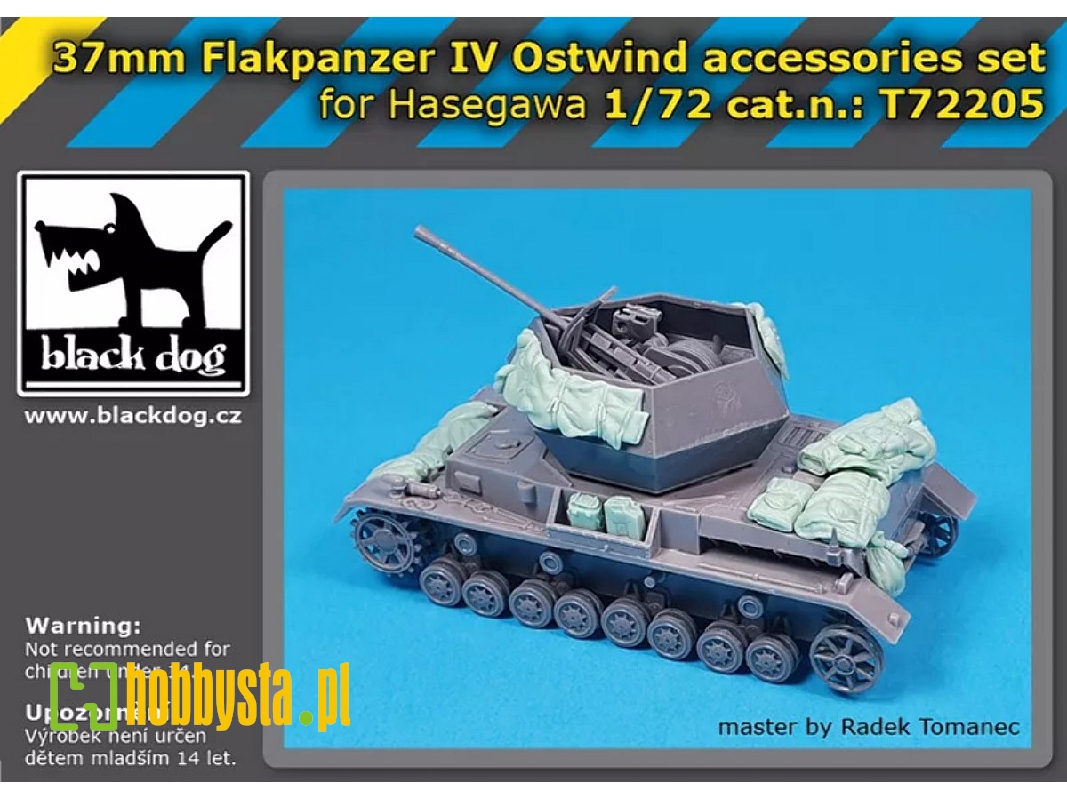 German 37 Mm Flakpanzer Iv Ostwind - Accessories Set (For Hasegawa Kits) - image 1