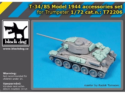 T-34/85 Model 1944 - Accessories Set (For Trumpeer Kits) - image 1