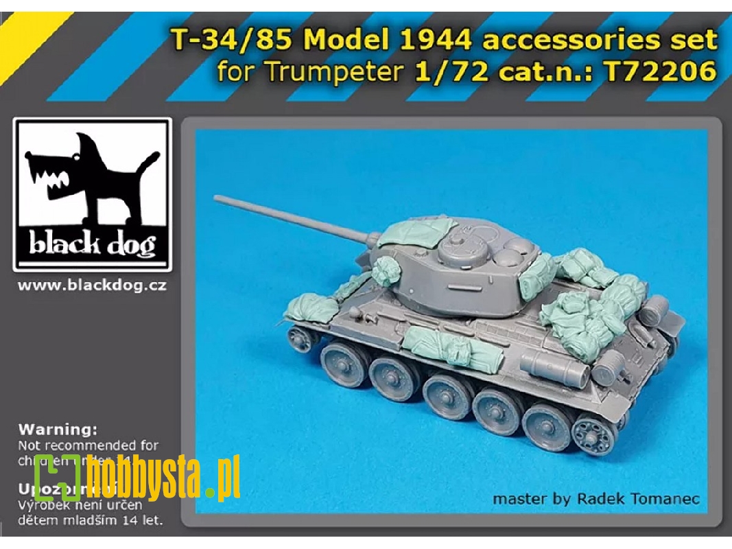 T-34/85 Model 1944 - Accessories Set (For Trumpeer Kits) - image 1
