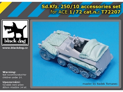 Sd.Kfz. 250/10 - Accessories Set (For Ace Kits) - image 1