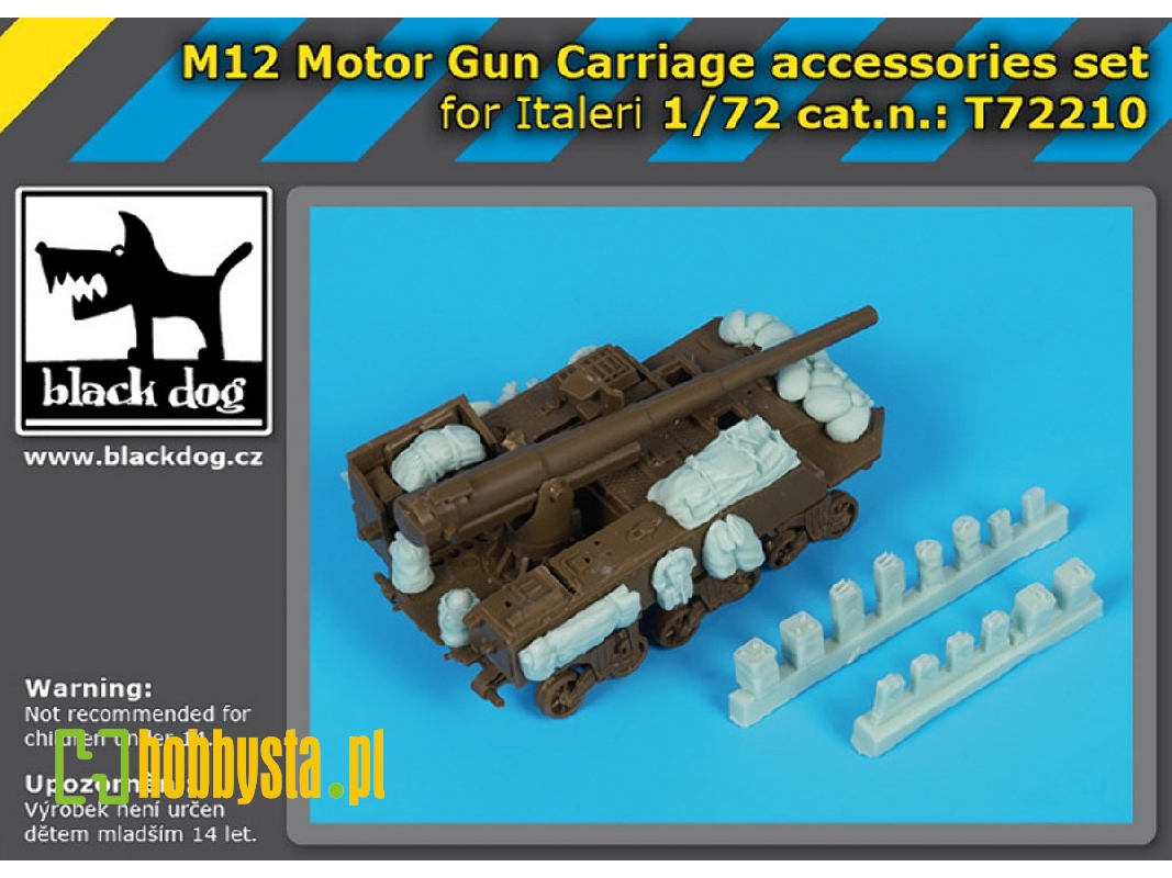 Us M12 Motor Gun Carriage - Accessories Set (For Italeri Kits) - image 1