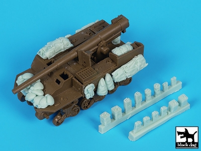 Us M12 Motor Gun Carriage - Accessories Set (For Italeri Kits) - image 3