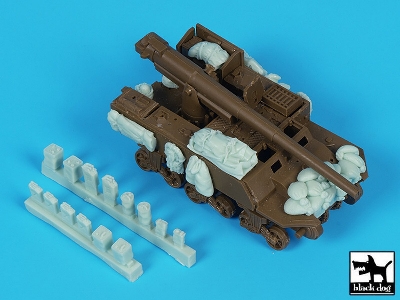 Us M12 Motor Gun Carriage - Accessories Set (For Italeri Kits) - image 5