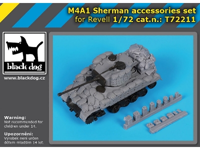 M4a1 Sherman - Accessories Set (For Revell Kits) - image 1