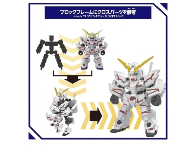 Blockcross - Unicorn Destroy Mode Gundam - image 4