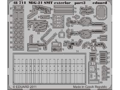 MiG-21SMT exterior 1/48 - Eduard - image 3