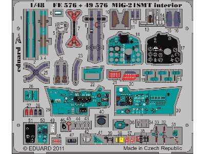 MiG-21SMT interior 1/48 - Eduard - image 2