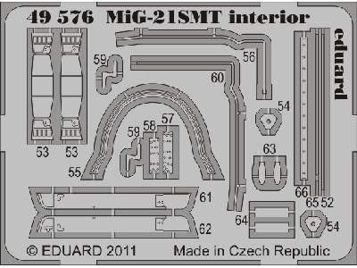 MiG-21SMT interior 1/48 - Eduard - image 3