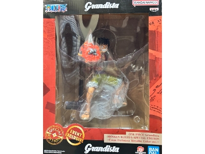 Event Exclusive Grandista One Piece Monkey - D. Luffy (Metallic Color Version) - image 2