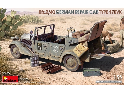 Kfz.2/40 German Wwii Repair Car Type 170vk - image 1